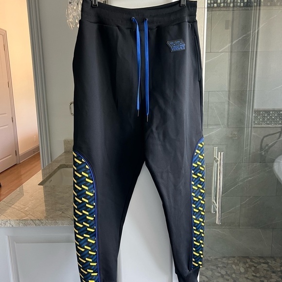 Versace Greca Logo Jogger Pants - Picture 11 of 14